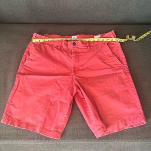 Mens Gap pink/red shorts size 36
